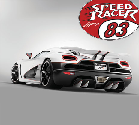 Agera R Speed Racer Koenigsegg Agera R Speed Racer #83