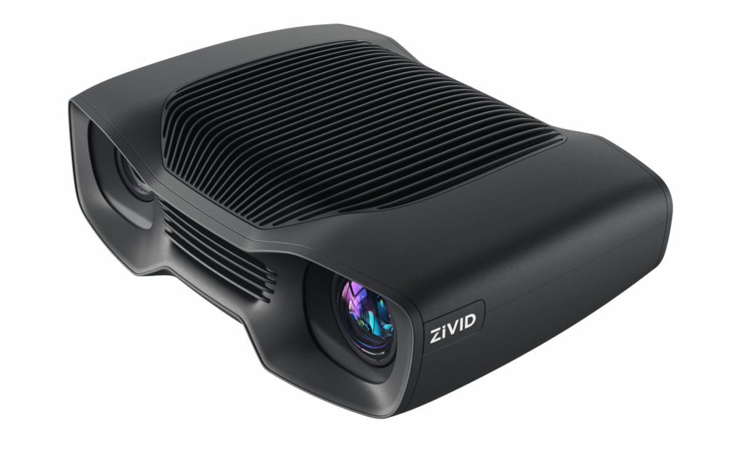 Ziuvid Two 3D camera sideview designe by Eker design