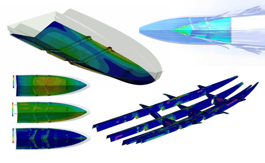 SIMULATION OF HULL AND CONSTRICTION OF HYDROLIFT X-27 SUV