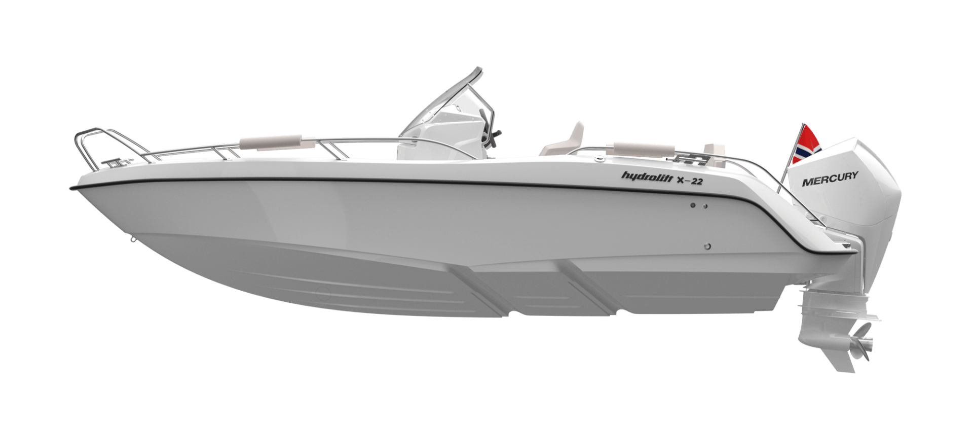 Hydrolift XSeries Sporty, smart and fast pleasure boats